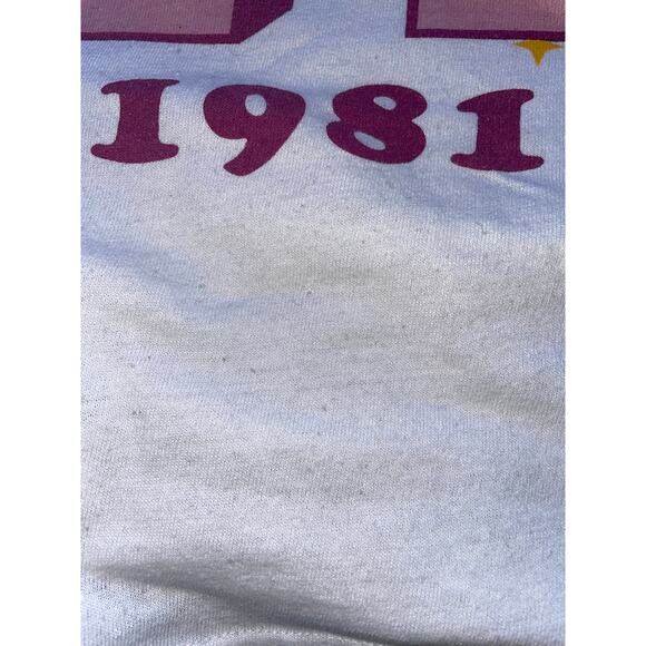 MTV 1981 Music Television Reproduction Graphic T-Shirt 1X - Picture 3 of 6